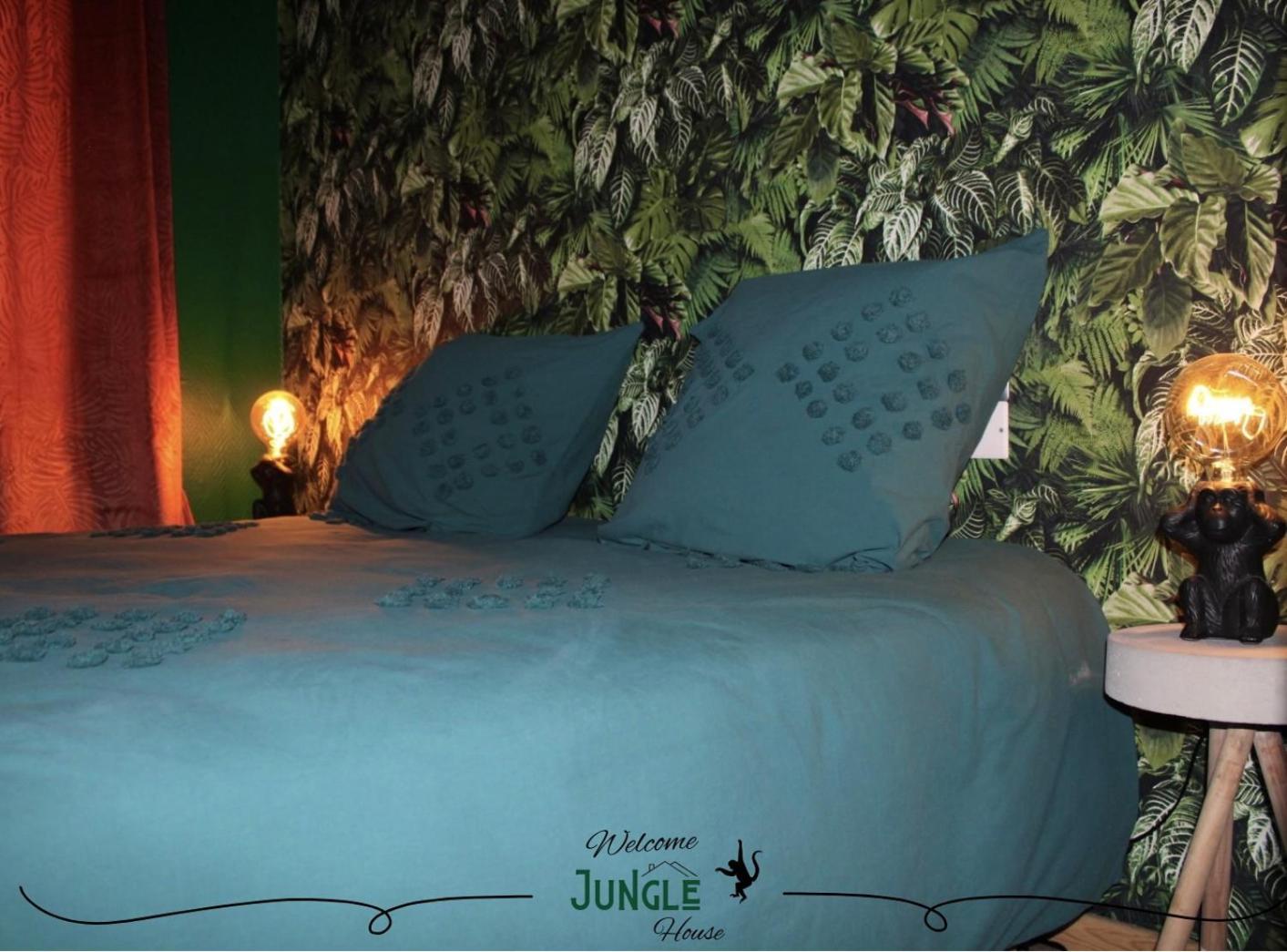 Maison "Jungle House" 90 M2 Billard, Retroprojecteur, Bar A Jeux , Vinyle, Wifi Fibre, Ideal Pro & Famille A Montbrison Eksteriør billede